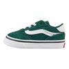 Vans Brooklyn Ls Casual Series Comfortable Versatile Durable Low-Top Walking Shoes Baby Shoes Green VN000DBQEME