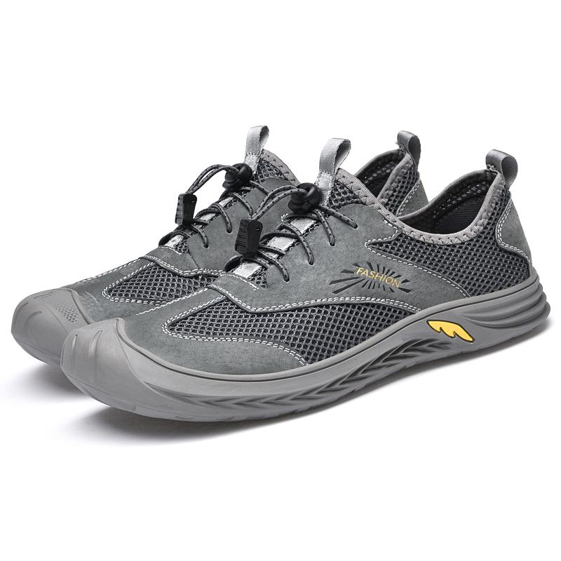 Men's New Leather Outdoor Sports Shoes Casual Shoes Business Leather Board Shoes
