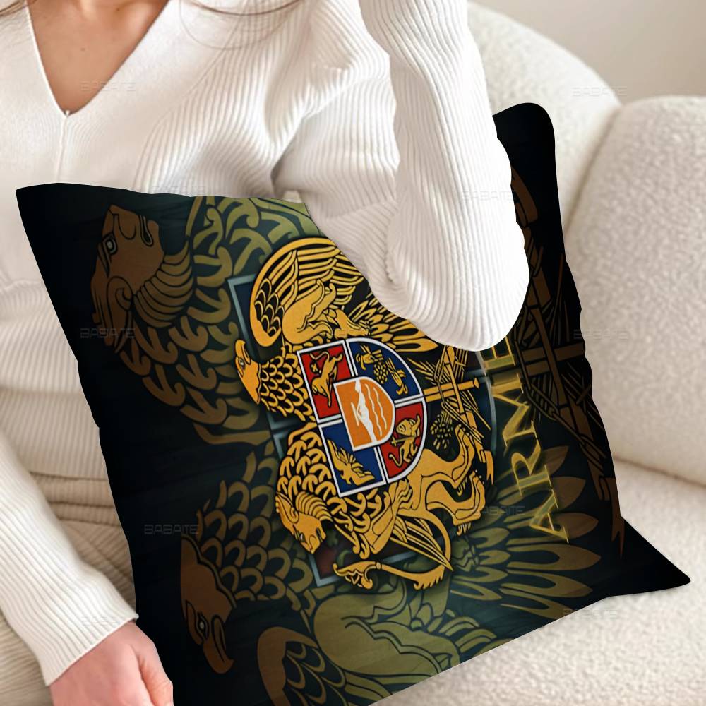Armenia Armenians Flag Cushion Cover Car Throw Pillow Case For Sofa Car Christmas Gift xcm xcm