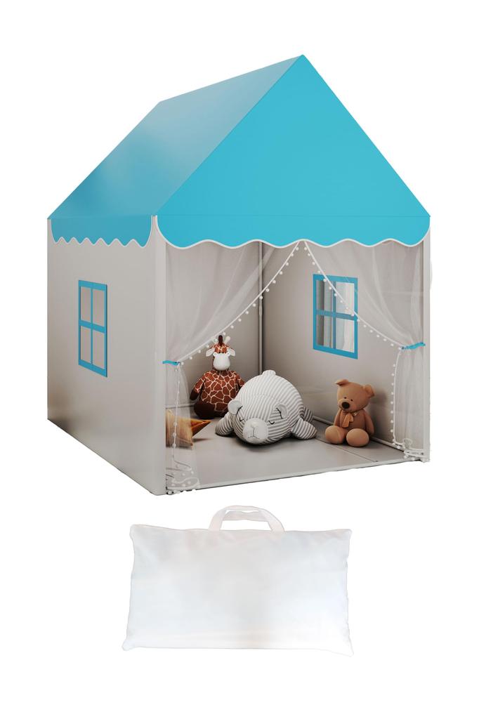 For Both Indoor and Outdoor Kids Kids Indoor Princess Ball Pretend Play Suitable Useankley Tent, Game, Castle, Girl's Gift, Pit, (Blue)