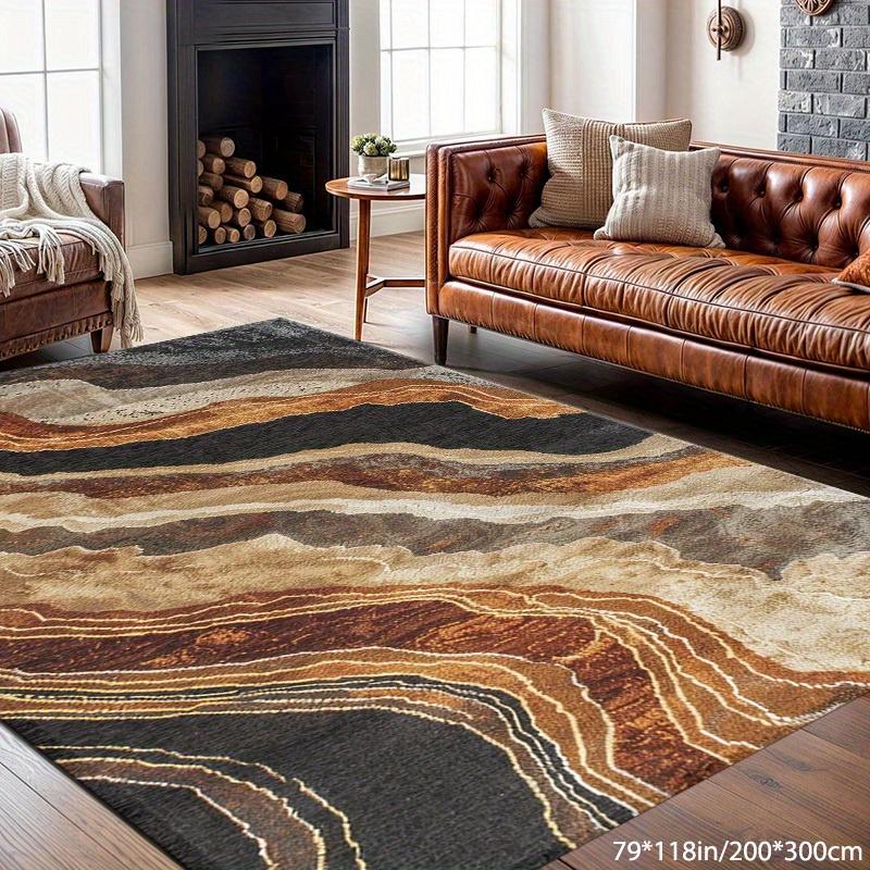 

Velvet Dot Plastic Bottom Modern Abstract Pattern Rug Area Carpet Living Room Bedroom Balcony Machine Washable Indoor Outdoor 50x80cm20x31in