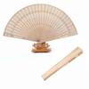 8-inch Fully Punched Fragrant Wooden Folding Fan Imitation Sandalwood Ancient Style Folding Fan, Craft Gift