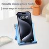 1 Portable Folding Mobile Phone Holder, Desktop Holder, Suitable for Storage and Carrying of Smartphones and Tablets
