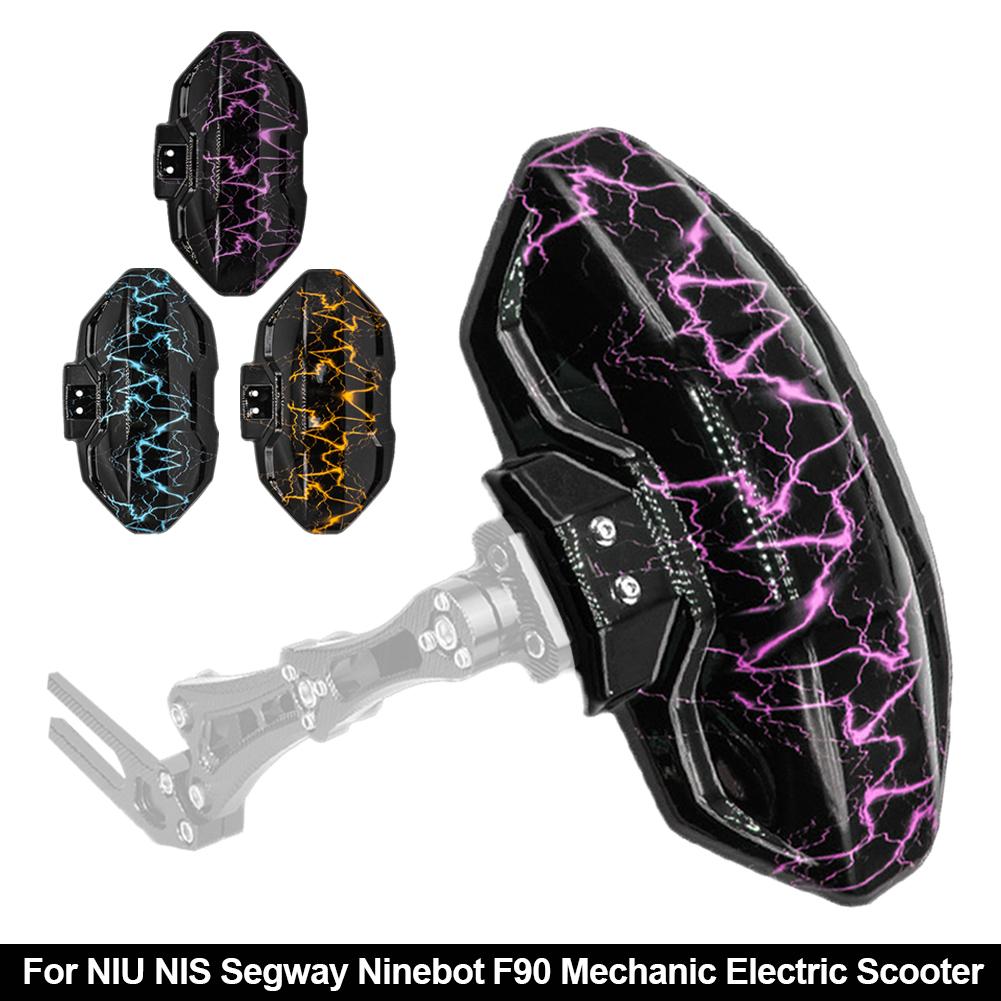 Motorcycle Mudguard Rear Fender Extension Splash Pad Accessories For NIU NIS Segway Ninebot F90 Mechanic Electric Scooter