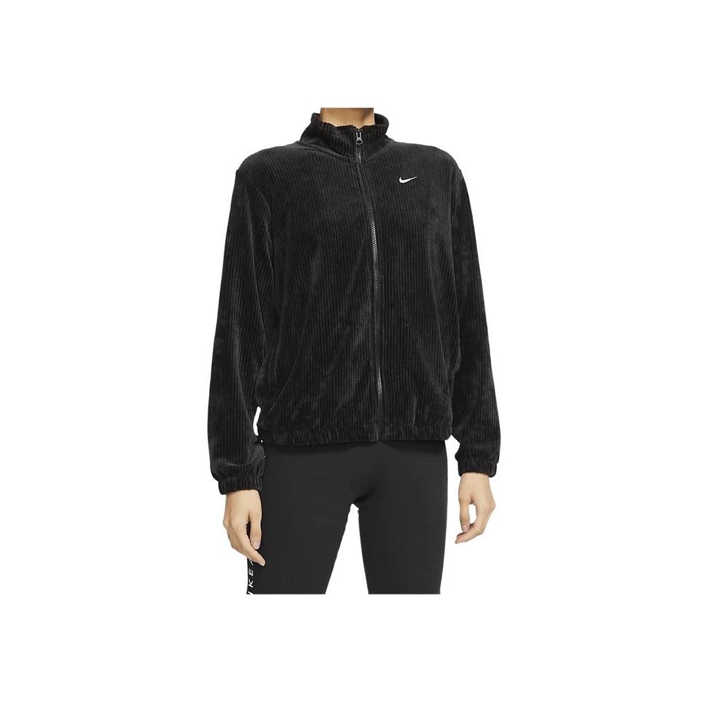 Nike Sportswear Stand Collar Retro Jacket Women Jackets Black BV4467-010