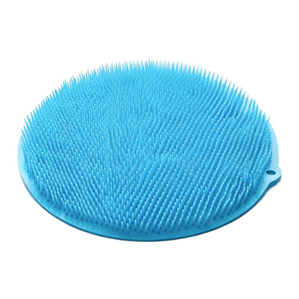 Silicone Rubber Bath Mat for Home Bathroom Foot Sole Massage to Remove Dead Skin Non-Slip Washing Foot Mat for Kitchen