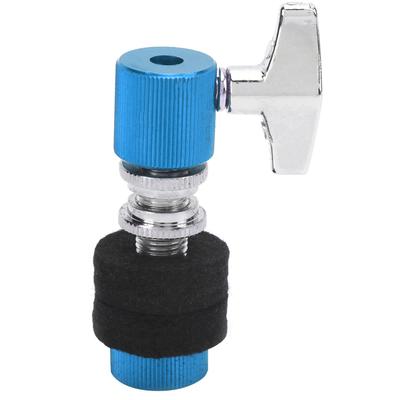 Abrazadera para Hi-Hat Aleación de Aluminio para Batería de Jazz Soporte para Platillos Accesorios para Tocar Instrumentos(azul )