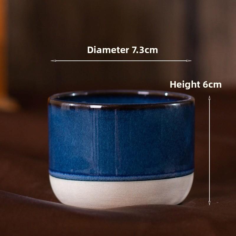 

Винтажная кофейная кружка 100 мл 170 мл 200 мл керамика Чайная чашка в японском стиле для кафе Посуда для напитков Керамическая посуда Эспрессо для ресторанов и отелей 100-200ml