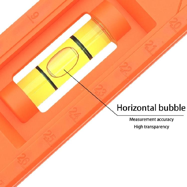 Foldable Marking Ruler Woodworker Horizontal Mark Base with Blisters Multifunctional Positioning Ruler with Scale