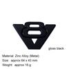 3D Car Styling V6 V8 Triton V10 for F150 F250 F350 Mustang Shelby GT 350 500 Cobra Car Hood Fender Trunk Rear Nameplate Decal Emblem Badge Sticker