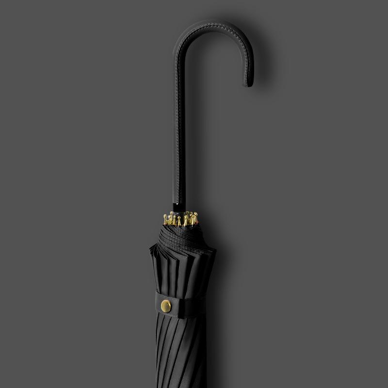 16 Bone Long Shank Straight Rod Umbrella Double Large Large Children's Umbrella Set Business