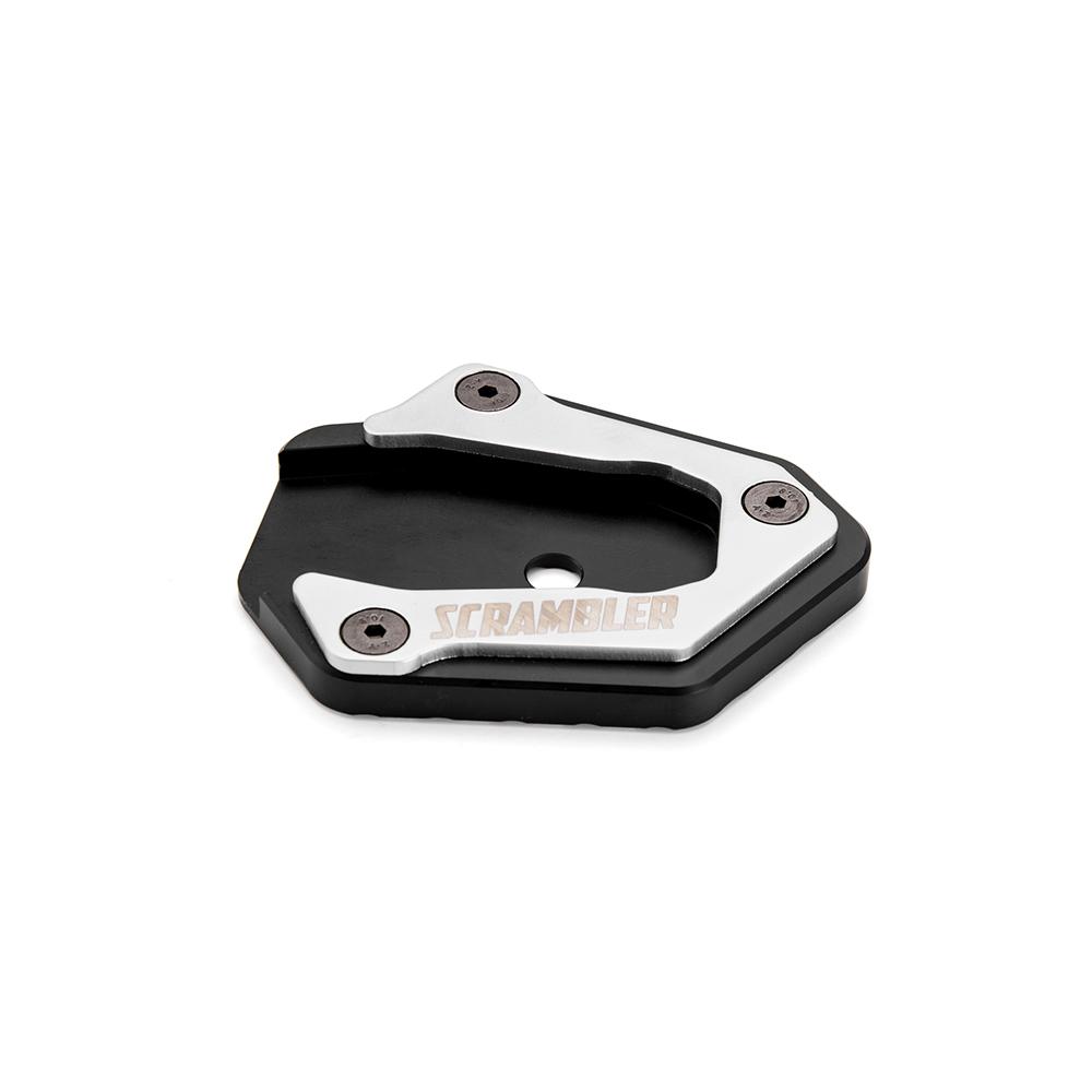 for DUCATI Scrambler Kickstand Foot Side Stand Extension Pad Motorcycle Kickstand Enlarge Plate Accessories