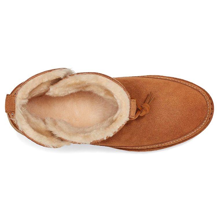 UGG Esther Fleece Lined Snow Boots Women boots Brown 1103809-CHE