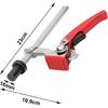 Woodworking Table, Bench Dog Hole Clamp, Adjustable Ratchet Press for Milling Wood Carving, Quick Fasten Clip, 16mm