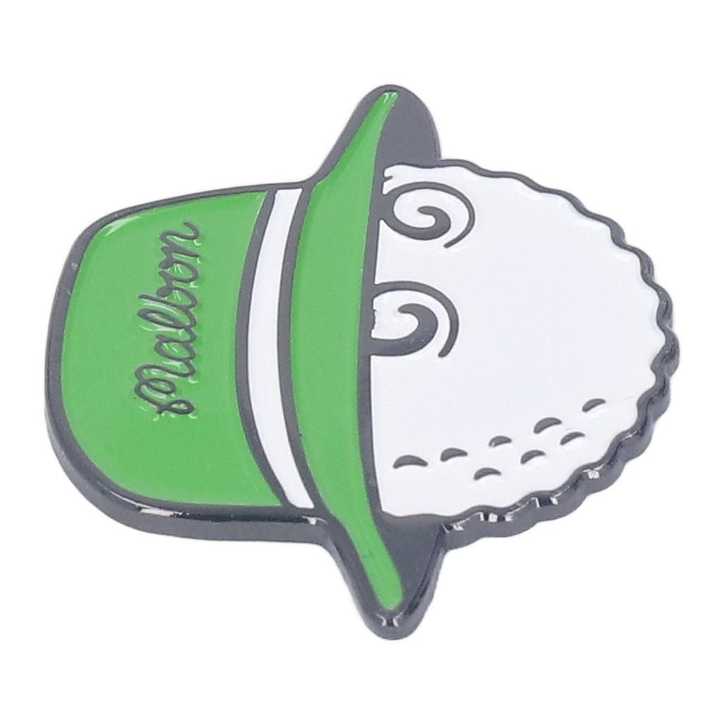 Golfballmarkierer Hutclips Abnehmbarer Magnetischer Rostfreier Markierer Hutclip für Damen Herren Erwachsene Grün