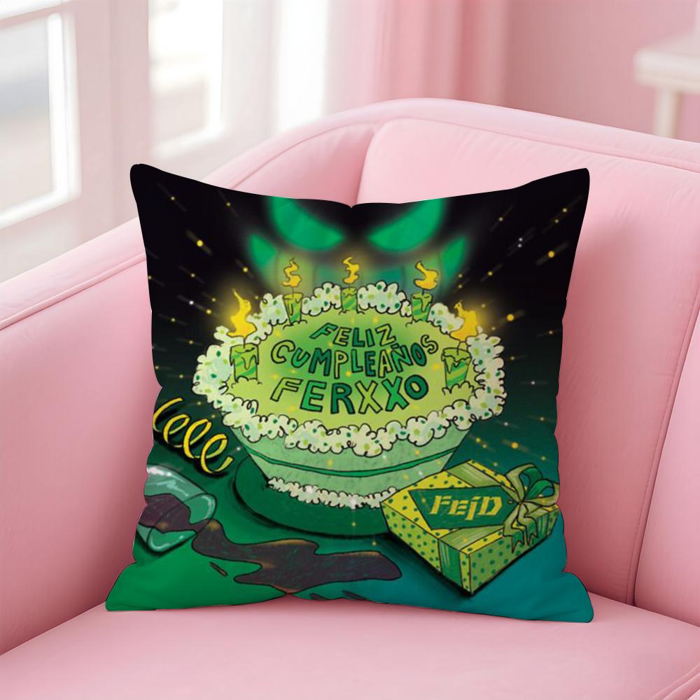 Singer F-FeidS Luna Cushion Cover Home & Car Multi-Scene Pillow Cover - Reversible, Soft & Durable for Daily Use