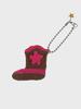 Eireve CROCHET WESTERN BOOTS KEYCHAIN (BROWN)