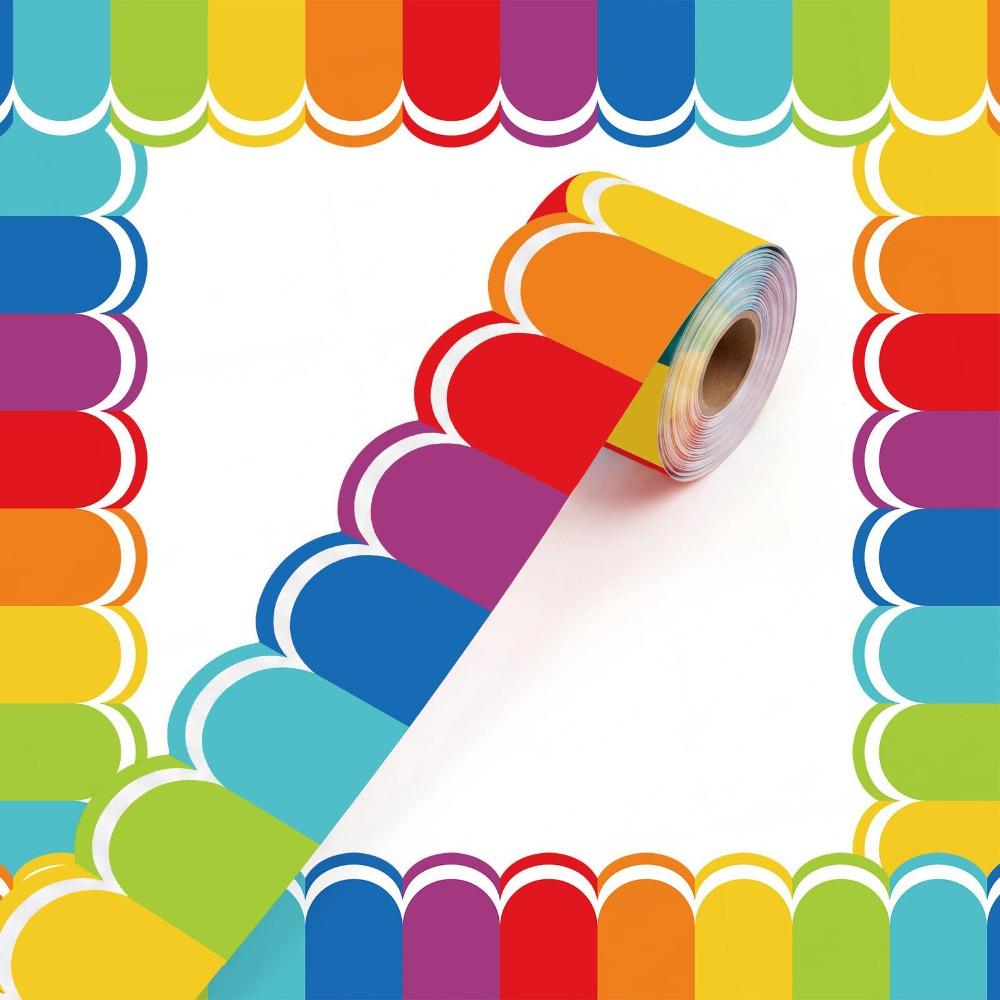 Waterproof Poster Border Stickers DIY Chalkboard Border DIY Border Trim Sticker Home Party C