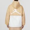 Jordan Essential Hbr Woven Windbreaker Jacket With Color-Block Logo Print Men Jackets White Yellow DV7651-277
