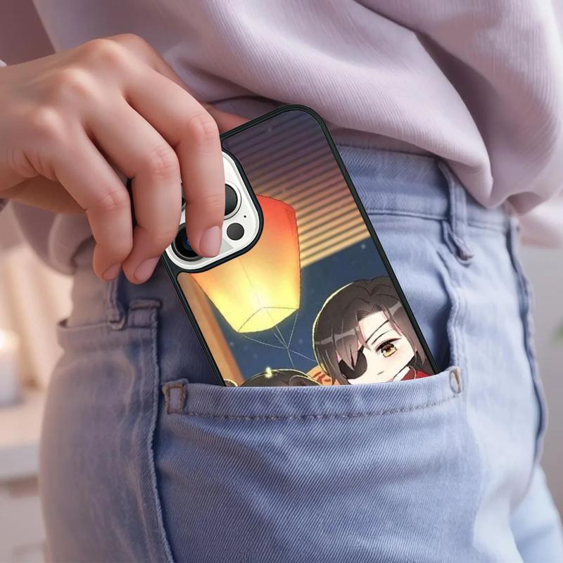 Tian Guan Ci Fu Phone Case For iPhone 17 Air 15 16e 14 13 Pro Max Coque 12 11 Pro Max PLUS Cover