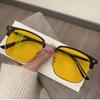 Neutral New Driving Special Night Vision Glasses Day And Night Dual-Use Anti-Glare Eye Protection Glasses Fashion Myopia Glasses