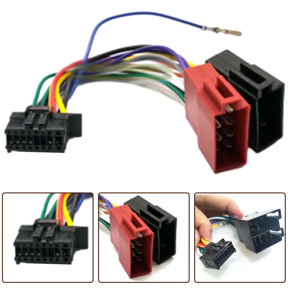 16 Pin Auto Stereo Radio ISO Kabel Adapter Für Pioneer ISO Kabelbaum Stecker Power Adapter Zubehör