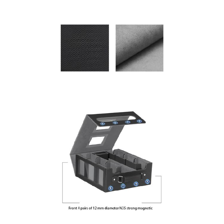 Game Card Organizers With Removable Dividers Trading Card Storage Box Shockproof Sports Card Storage Boxes