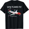 "Airplane Mechanic: How Does An Airplane Fly? Funny Aviation T-shirt for Men, Casual and Comfortable Clothing and Accessories...