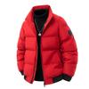 Padded-on Men's New Winter Thickened Jacket Padded Jacket Trendy Brand Autumn and Winter Hooded Short Tooling Bread Down Padded Jacket