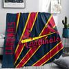 1Pc Arizona Cardinals Print Flannel Blanket, High Quality Comfortable for All Seasons, Home Decor, Warmth and Comfort, Perfect for Gifts