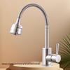KEWNO Stainless Steel Single Cold Kitchen Faucet