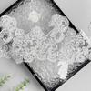 White Beaded Mesh Strand Barcode Clothing Skirt Dress Wedding Dress Decorative Lace Accessories