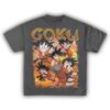 Dragon Ball Kid Goku Anime Print T-shirt, Kids Unisex Pure Cotton Short Sleeve Streetwear Women And Men T-shirt