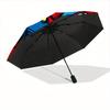 1pc Mario Adventure Windproof Automatic Umbrella, Lightweight for Women/Men, Perfect Christmas Gift a0811224