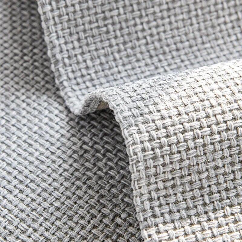 Jednobarevný cop Bavlna Len Potah na pohovku Pohovka Ve tvaru L Kombinace Nábytku Přehoz Protiskluzový Kryt Polštář Sedák Ručník na sedací soupravu