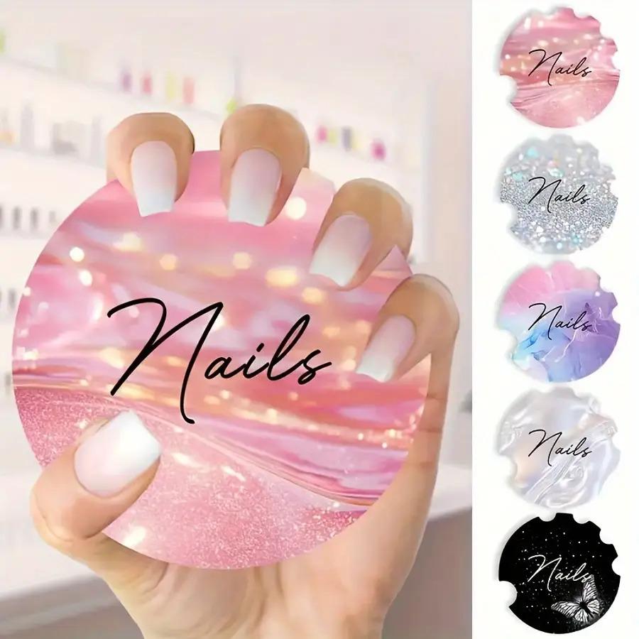 Nailfie Disc Photo Nail Display Nail Tech Gifts Beauty Salon Sign Social Media Nail Sign Gift for Her Nail Art Designs Salon Deco