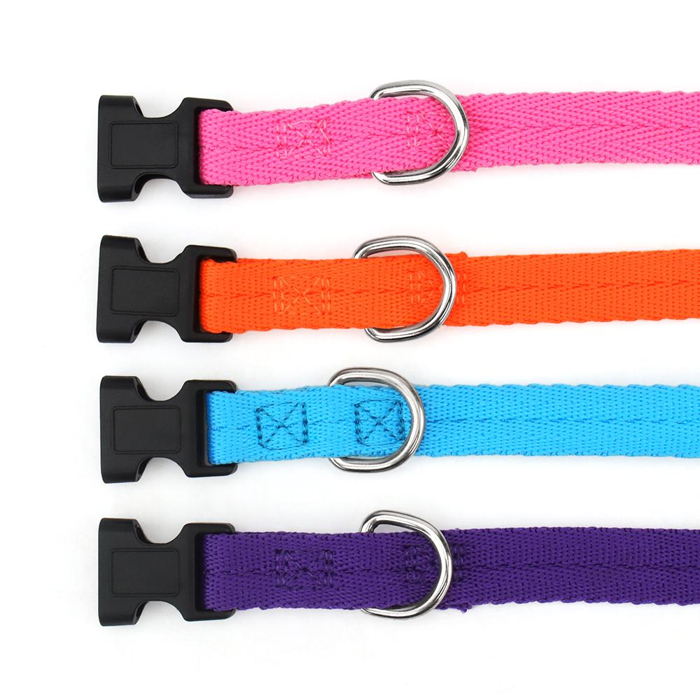Classic Nylon Multicolor Pet Collar Adjustable Dog Collar Rugged and Durable Collar Pet Accessories for Large,Medium and Small Dogs Cats