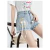 Neuer Chinesischer Stil Nationaler Stil Denim Shorts Damen Sommer Mode Personalisierte Stickerei Nationale Mode A-Linie Hotpants