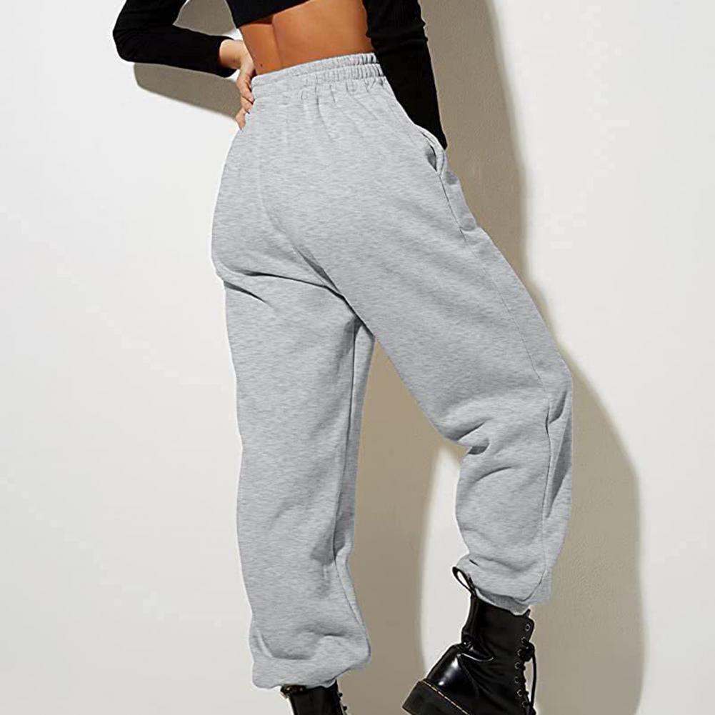 Comfortable High Waist Sweatpants For Women Stretchy And Soft Everyday Pants With Elastic Waistband Sweatpants Jogging Trousers