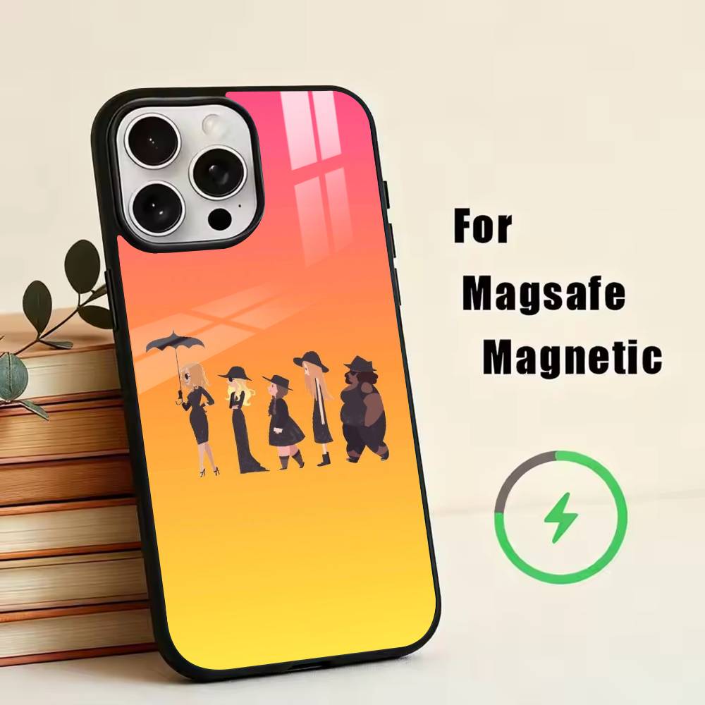 

American Horror Story AHS 1984 Phone Case For iPhone17,16,15,14,13,12,11 Plus,Pro Magnetic with Magsafe Wireless Charging iPhone13