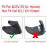 Helmvisier für K5 K1 K3SV Motorrad Abnehmbare Helmbrille Motorradhelmlinse Motocross Integralhelmvisier