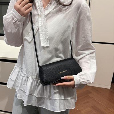 Premium Texture Solid Color Simple Casual Versatile Underarm Bag Women's Spring and Summer New Commuter Shoulder Handbag