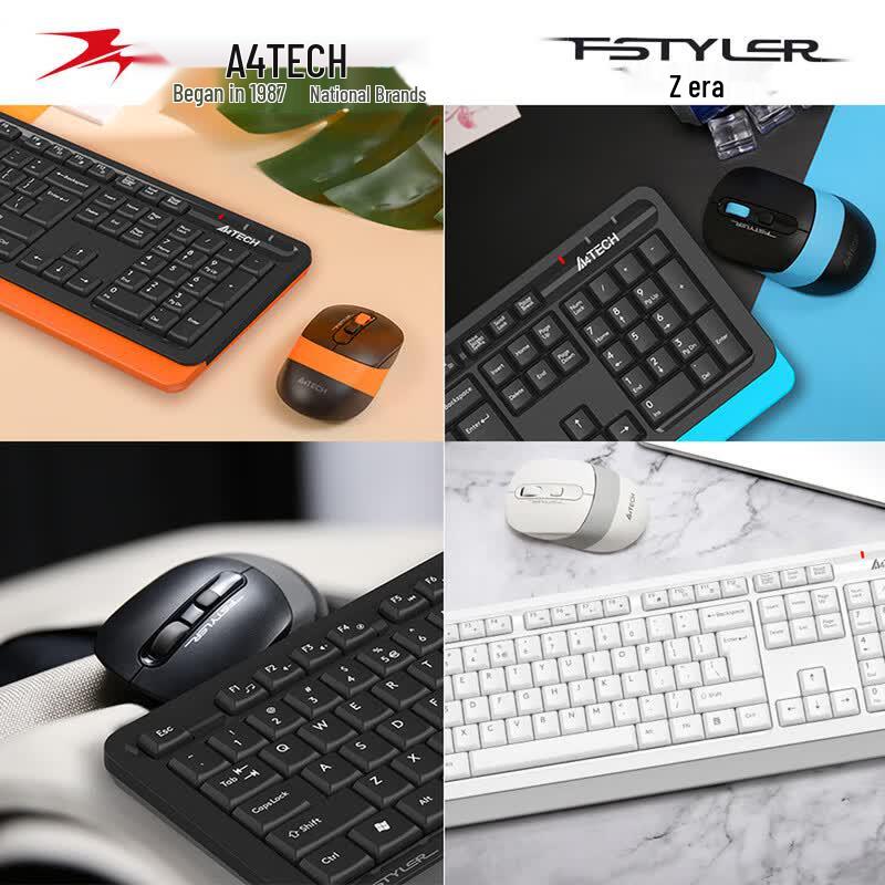 A4TECH FG1010 Wireless Keyboard and Mouse Set