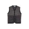 Jacket Without Sleeves Black Unisex Outerwear 7515G0840-V0029