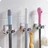 Wall Mounted Mop Organizer Holder Brush  Hanger Storage Rack Kitchen Hook