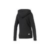 Adidas Nicht Sportspezifische Logo Bedruckte Kapuzenjacke Damenjacke Schwarz S97076