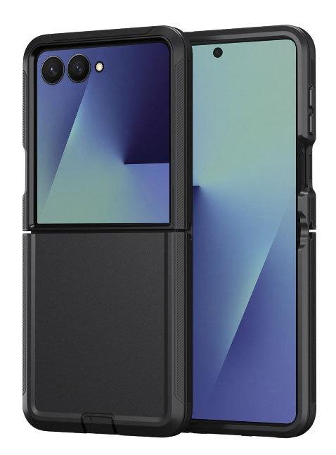 Defender Series 3IN1 Belt Clip Armor Phone Case For Samsung Galaxy Z Flip 7 Ott-Box Original Military Grade Dustproof Hard Cover
