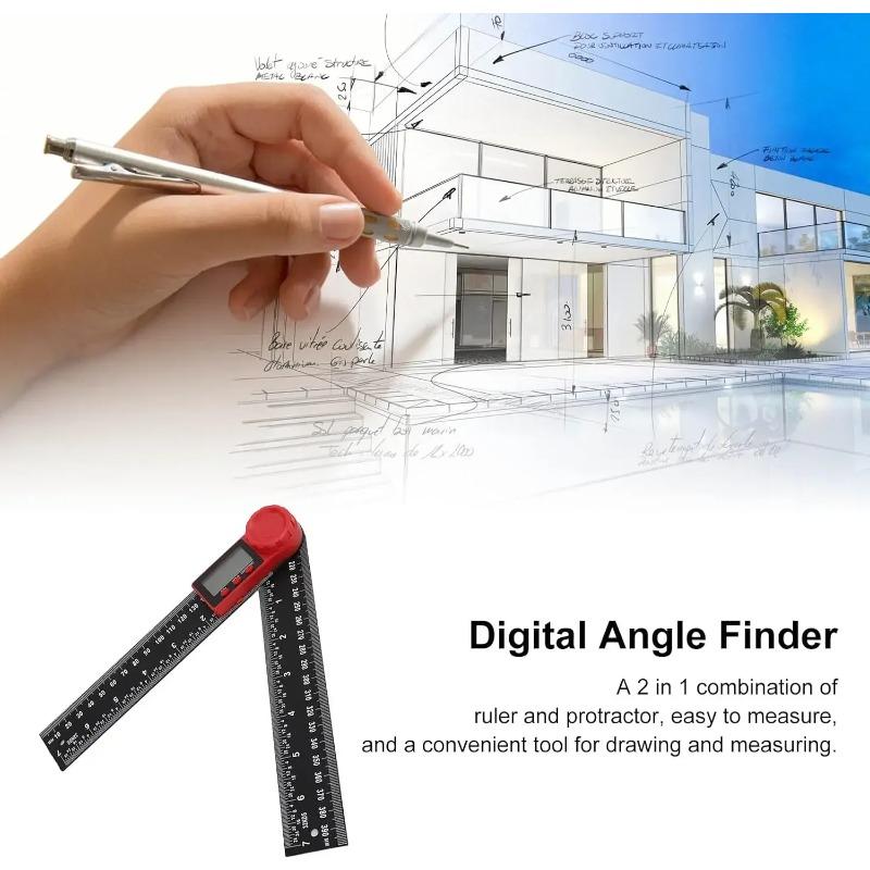 Protractors Digital Display Angle Level Ruler Goniometer Angle Finder Inclinometer75 90 Degree Measuring Gauging Carpenter Tools