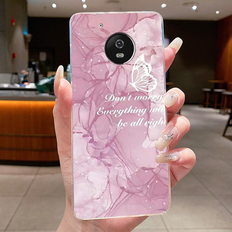 For Motorola Moto G5 Plus Case Clear Luxury Fashion Butterfly Flower Soft TPU Silicone Phone Cover for Motorola G5 Plus G5+ Case