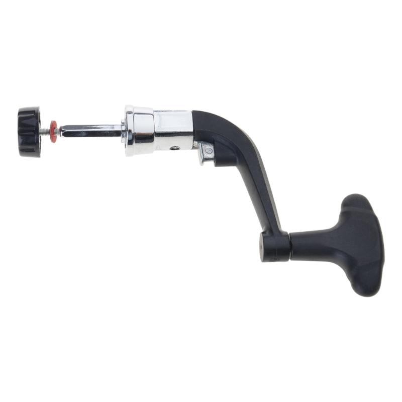 Rotating Reel Handle Arm Grip Semi Metal Reel Power Handle Knob Fishing Reel Handle Grip Fishing Accessories